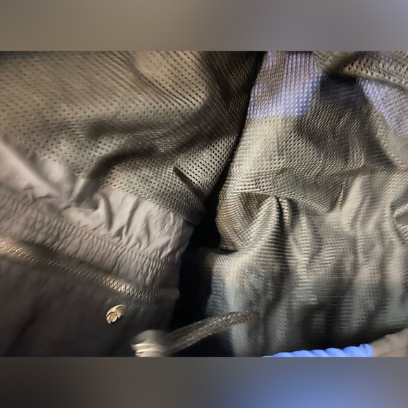 Walt Disney World Mickey Mouse Jacket Navy Blue Nylon Heavy Coat Vintage Sz XL - Picture 11 of 12